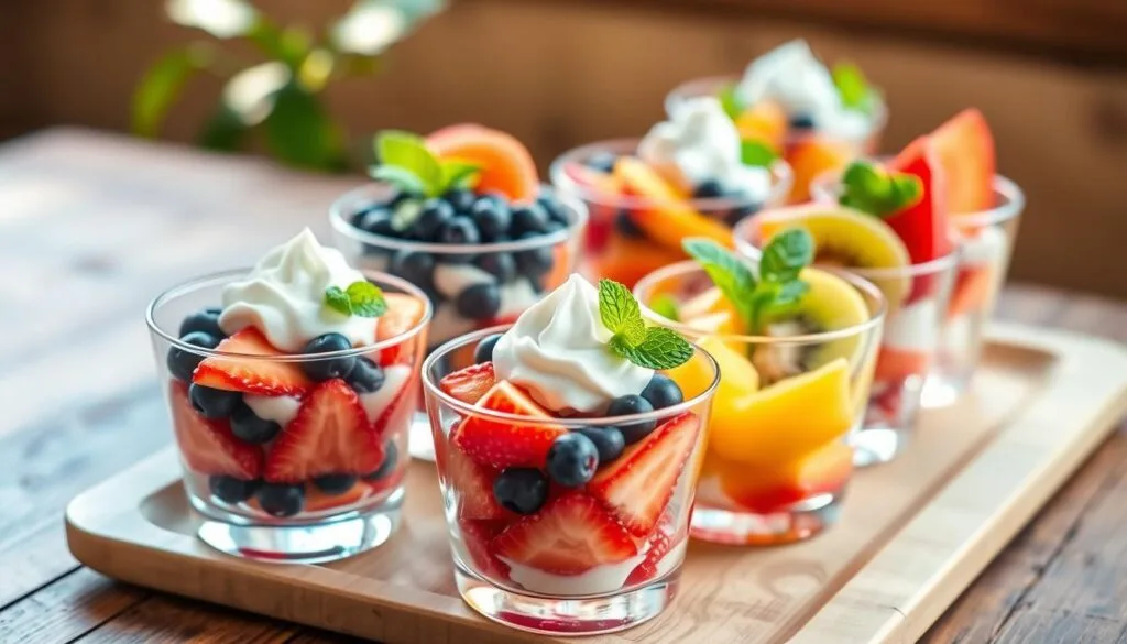 Seasonal Fruit Dessert Cups Seasonal Fruit Dessert Cups