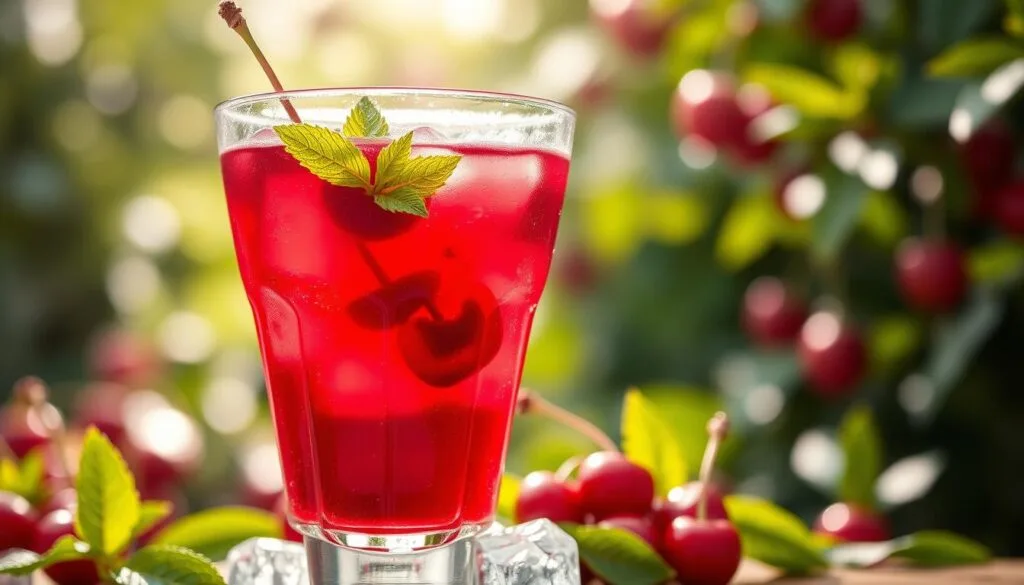 tart cherry juice mocktail tart cherry juice mocktail