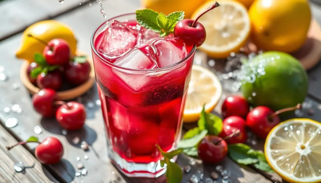 tart cherry juice mocktail tart cherry juice mocktail