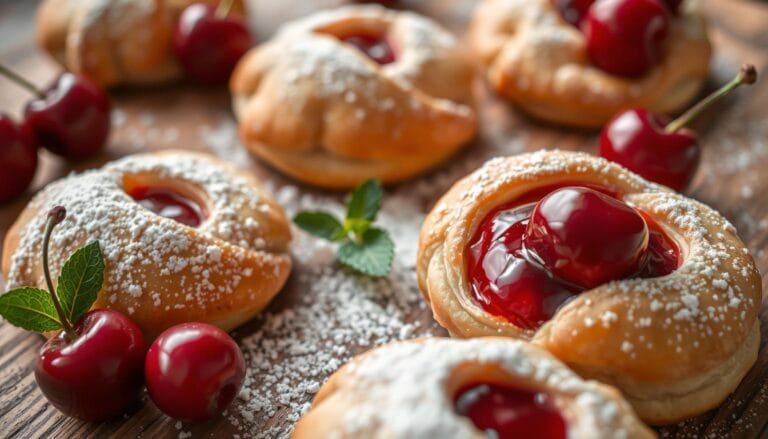 cherry puff pastry dessert recipes​