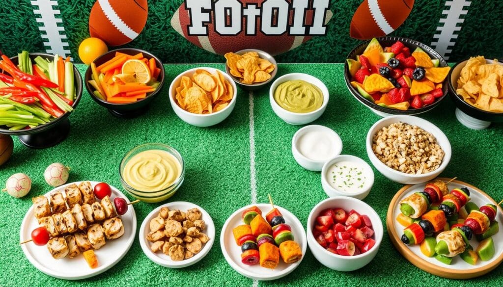 healthy superbowl snacks​